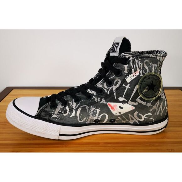 RARE Converse Chuck Taylor All Star Joker Suicide‎ Squad Psycho 10 Men's - Picture 7 of 15